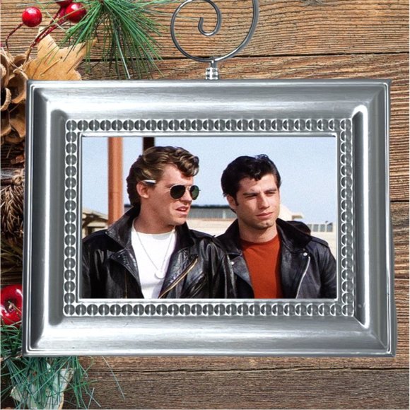 Grease John Travolta Danny Zuko Retro Movie Memorabilia‎ Christmas Tree Ornament - Picture 1 of 3